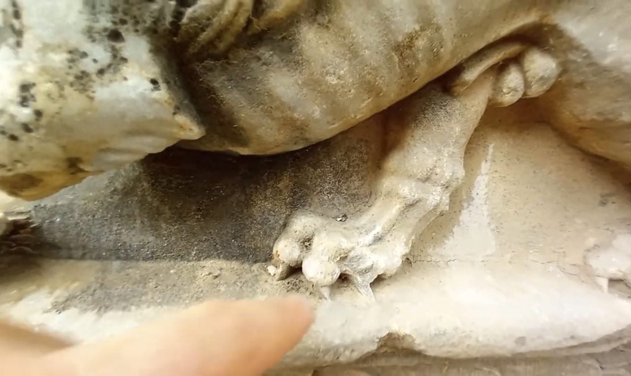 Griffin above tunnel entrance, Didyma